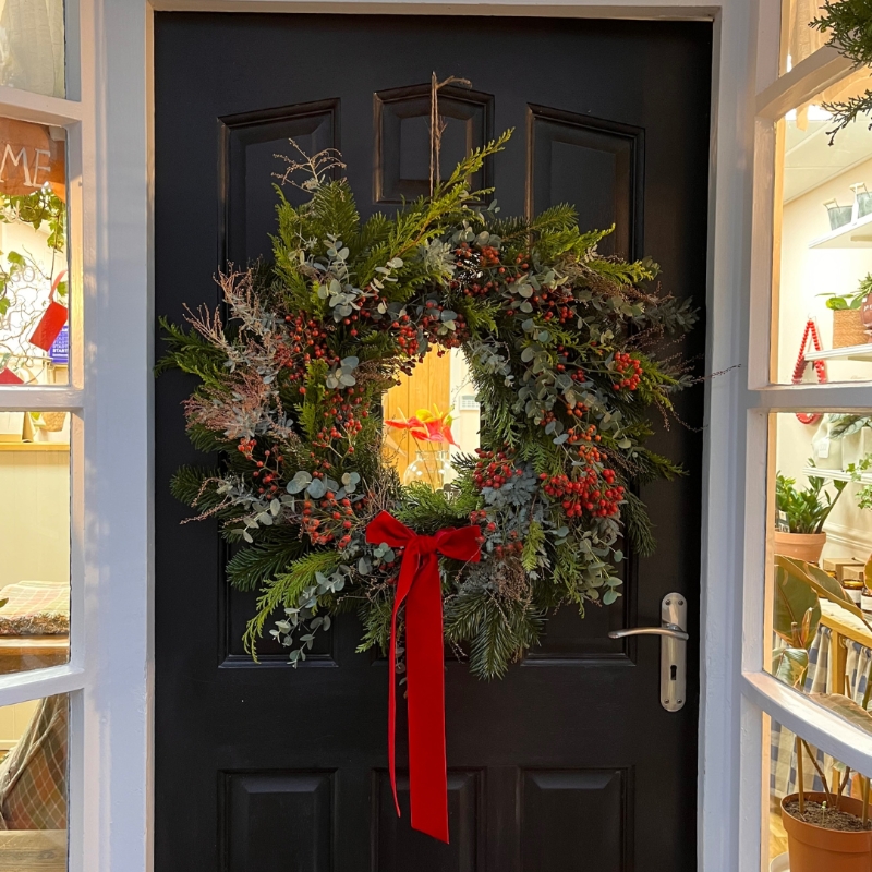 Christmas Wreath Workshop with Rhubarb 27.11.24