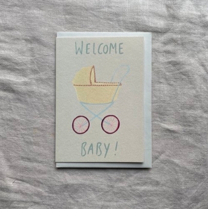 Welcome Baby Card